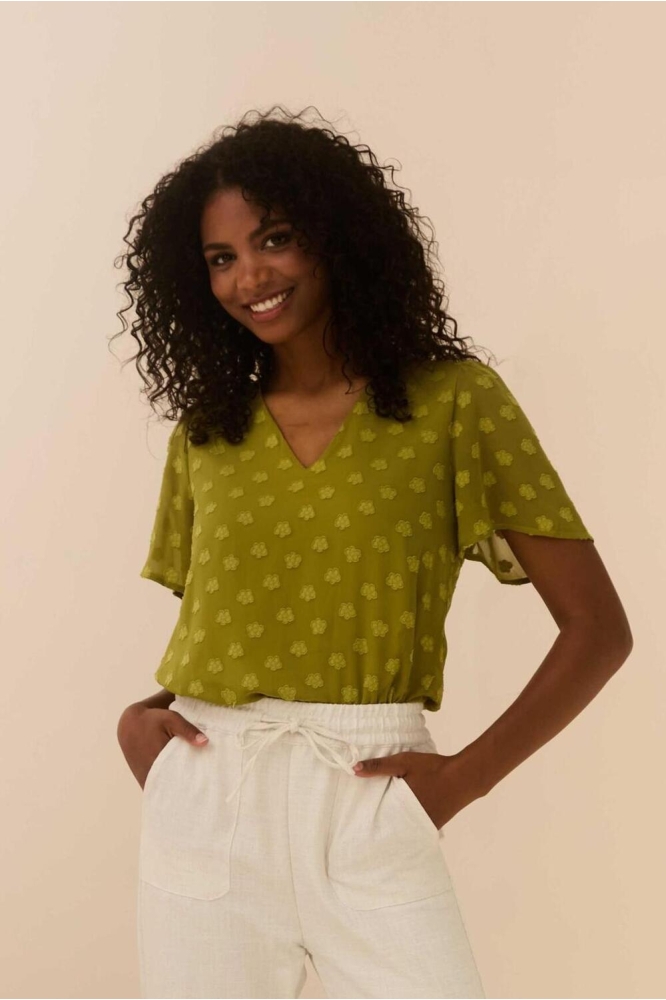 BLOUSE BELLA QC03 1 450 green